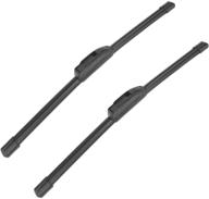 🚗 eantac e-c 22" + 18" windshield wipers - all-weather wiper blades, stable & quiet - original equipment replacement blades, durable & long-lasting (pack of 2) logo