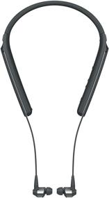 img 2 attached to Sony WI1000X/B: Black Wireless Behind-Neck In-Ear Headphones with Premium Noise Cancelling