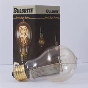 img 2 attached to 🔆 Bulbrite 134020: Revive Vintage Appeal with 40W Nostalgic Edison Quad Loop-style Bulb