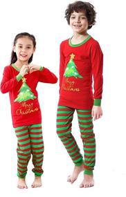 img 2 attached to 🎄 Benaive Christmas Sleepwear GreenTree Men XXX Large: Festive Comfort for the Big and Tall