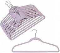 👖 maximize closet space with closethangerfactory's slim-line lavender shirt/pant hangers логотип