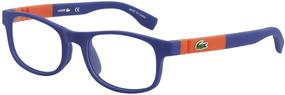 img 4 attached to Eyeglasses LACOSTE 3627 MATTE BLUE