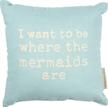 primitives kathy pillow 10 inches mermaids logo