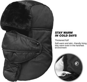 img 2 attached to Trooper Trapper Winter Flap Windproof Outdoor Recreation