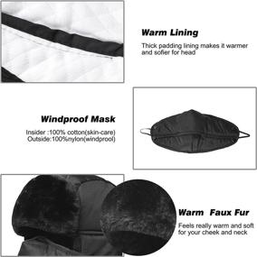 img 1 attached to Trooper Trapper Winter Flap Windproof Outdoor Recreation