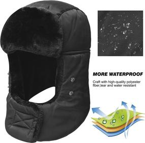 img 3 attached to Trooper Trapper Winter Flap Windproof Outdoor Recreation