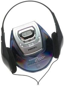img 1 attached to 🎶 Улучшите свой опыт прослушивания музыки в автомобиле с персональным CD-плеером Philips AZ9103 и аксессуарами для автомобиля