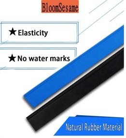 img 2 attached to 🖤 BloomSesame 41-Inch Replacement Squeegee Rubber: A Dynamic & Durable Solution for Black Window Squeegees