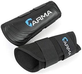 img 1 attached to Shires Arma Motion Brushing Boots Horses for Boots & Wraps