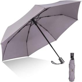 img 4 attached to ☂️ Ultimate Compact Automatic Waterproof Windproof Umbrella
