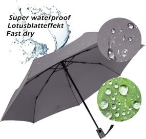 img 1 attached to ☂️ Ultimate Compact Automatic Waterproof Windproof Umbrella