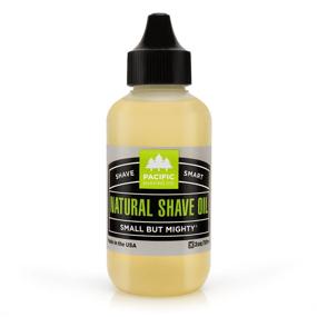img 4 attached to 🪒 Pacific Shaving Company Organic Natural Shaving Oil - Prevents Cuts, Razor Burn, and Irritation, Soothes and Hydrates Skin, Made in USA, 2 oz
