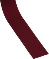 worth imports burgundy velvet ribbon logo