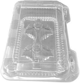 img 1 attached to Compartment Muffin Cupcake Container 10Pack
