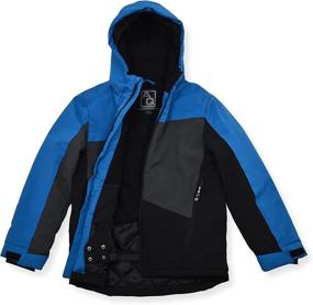 img 2 attached to Boys Arctic Quest Windproof and Water Resistant Insulated Hooded Winter Snow and Ski Jacket