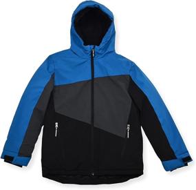 img 4 attached to Boys Arctic Quest Windproof and Water Resistant Insulated Hooded Winter Snow and Ski Jacket
