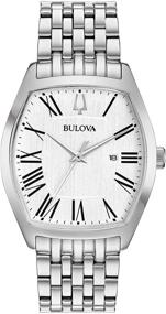 img 4 attached to Bulova 96M145 Ambassador 31 5X37 8Mm Нержавеющая сталь