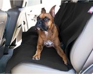 🚗 waterproof back seat cover in black by majestic pet products - universal fit логотип