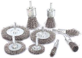img 1 attached to 🧽 Efficient Corrosion Removal with Stainless Steel Brushes