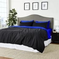 tache home fashion dualcolorblue s comforter logo