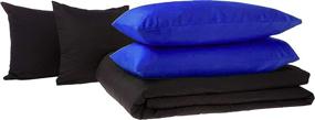 img 3 attached to Tache Home Fashion DUALColorBlue S Comforter