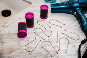 img 2 attached to 🌞 Sun's Out Beauty Premium Hot Roller Clips - Larger Sizes Set (20 Count) - 4 Different Sizes - Fits Most Large to Jumbo Size Rollers - Curlers+