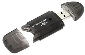 img 4 attached to 📸 [3 Pack] eTECH Collection USB SDXC/SD/SDHC Memory Card Reader/Writer - Compatible with SanDisk Kingston 256GB 128GB SDXC 32GB 16GB 8GB 4GB 2GB SDHC, SD, MMC, Ultra & Extreme SDHC (Black)