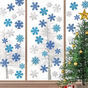img 1 attached to Whaline Snowflake Double Sided Wonderland Decoration