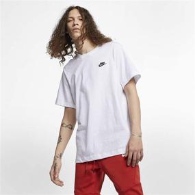 img 1 attached to 👕 Stylish Men's Nike Sportswear Club T-Shirt: Comfort and Trendy Design