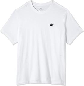 img 4 attached to 👕 Stylish Men's Nike Sportswear Club T-Shirt: Comfort and Trendy Design