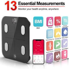 img 3 attached to 📱 FITINDEX Smart Body Composition Scale - Rechargeable BMI Bathroom Scale with App for Smartphone - Digital Weight Monitor and Fat Analyzer