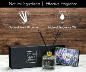 img 2 attached to 🎍 Thai Jasmine Bamboo Reed Diffuser Gift Set | Natural Essential Oil Long Lasting Fragrance 5 oz | Aromatherapy Air Freshener with Glass Bottle & Rattan Reeds | Explore Other Scent Options