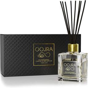 img 4 attached to 🎍 Thai Jasmine Bamboo Reed Diffuser Gift Set | Natural Essential Oil Long Lasting Fragrance 5 oz | Aromatherapy Air Freshener with Glass Bottle & Rattan Reeds | Explore Other Scent Options