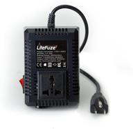 🔌 litefuze lc-300us: efficient 300w step up/down travel voltage converter with us cord - 5-year warranty included logo