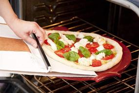 img 2 attached to 🍕 14-Inch Wide Super Peel Pro Composite with Non-Stick Coating