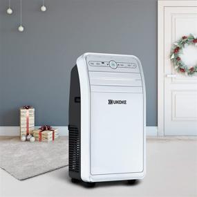 img 4 attached to 🌬️ Ukoke USPC01W Smart WiFi Portable Air Conditioner: Alexa & Mobile App Control, 12000BTU, 4-in-1 AC Unit (Cool, Heat, Dehumidifier & Fan), 400 Sq. ft Coverage, White