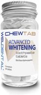 🦷 weldental chewtab: advanced whitening toothpaste tablets with nano-hydroxyapatite cinnamon - power up your smile! logo