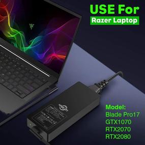 img 3 attached to 230W 19.5V 11.8A Razer Blade Charger for Razer Blade Pro 17 and Razer Blade 15 Model GTX1060/GTX1070/RTX2070/RTX2080 - Laptop AC Adapter Power Supply
