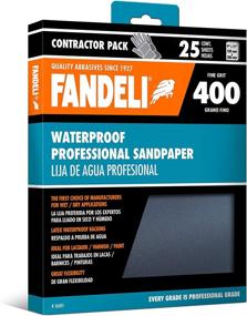 img 4 attached to Fandeli 36001 Waterproof Sandpaper 25 Sheet