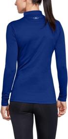 img 2 attached to 👕 Enhanced SEO: Under Armour Women's ColdGear Authentics Compression Mock