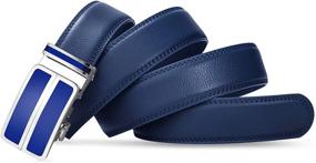 img 1 attached to ITIEZY Leather Ratchet Automatic Designer: Sleek & Stylish Belt Innovation