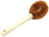 🥥 honbay coconut fiber dish brush: ultimate nonstick pan cleaner for efficient kitchen dishwashing logo