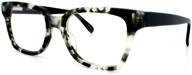 👓 sightline p 306 multifocus progressive power acetate reading glasses - premium quality frame for women - black tortoise - 1.50 magnification logo