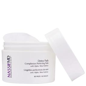 img 4 attached to 🌟 NassifMD Detox Pads - Transform Your Complexion with Face Pads that Exfoliate, Even Skin Tone, Reduce Pores, and Remove Makeup!