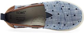 img 2 attached to Туфли TOMS Alpargata Canvas для мальчиков: стильная и удобная детская обувь