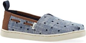 img 4 attached to Туфли TOMS Alpargata Canvas для мальчиков: стильная и удобная детская обувь