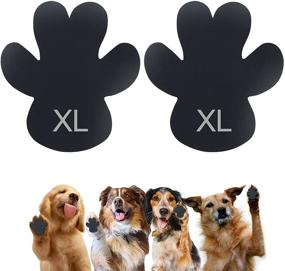 img 4 attached to 🐾 Zeaxuie 60 Pads: Full Silicone Dog Paw Protection for Slip-Free Grip on Hardwood, Tile, and Laminate Floors