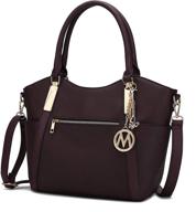 mkf tote satchel handbag women women's handbags & wallets in satchels logo
