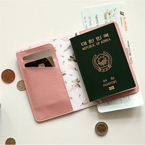 img 2 attached to Passport Holder Travel Wallet Leather Travel Accessories
