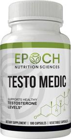 img 4 attached to 💪 Natural Energy Boosting Testo Medic Test Booster - Muscle Building Hormone Aid for Men - Enhance Stamina & Fitness - No D-Aspartic Acid - Ideal for Bodybuilding and Gym